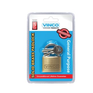 45mm Heavy Duty Brass Padlock
