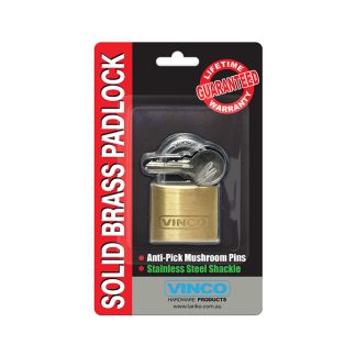 40mm Brass Padlock - SS